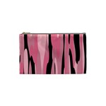 Black and pink camo abstract Cosmetic Bag (Small) 