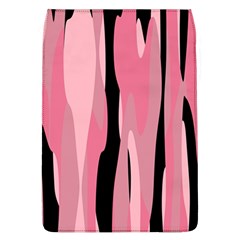 Black And Pink Camo Abstract Flap Covers (l)  by TRENDYcouture