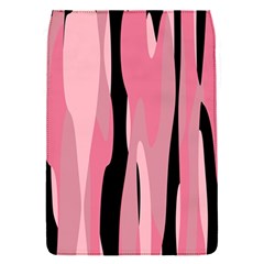 Black And Pink Camo Abstract Flap Covers (s)  by TRENDYcouture