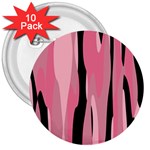 Black and pink camo abstract 3  Buttons (10 pack) 