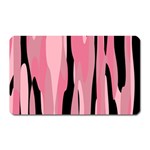 Black and pink camo abstract Magnet (Rectangular)