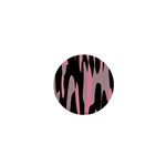 pink and black camouflage abstract 2 1  Mini Buttons