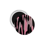 pink and black camouflage abstract 2 1.75  Magnets