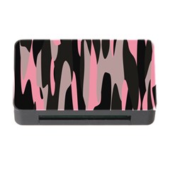 Pink And Black Camouflage Abstract 2 Memory Card Reader With Cf by TRENDYcouture