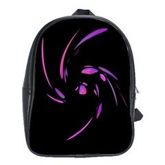 Purple Twist School Bags (xl) 