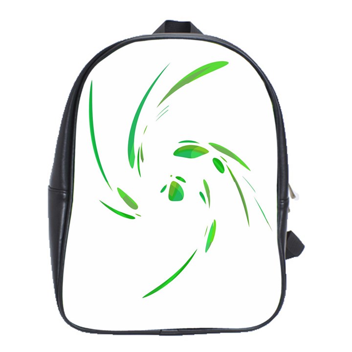 Green twist School Bags (XL) 