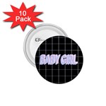 Baby Girl 1.75  Buttons (10 pack)