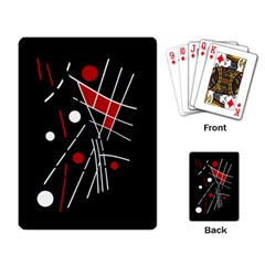 Artistic Abstraction Playing Card