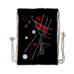 Artistic Abstraction Drawstring Bag (small) by Valentinaart