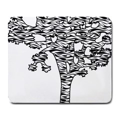 Joshua Tree Zebra Stripes Large Mousepads by WickedCool