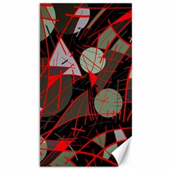 Artistic Abstraction Canvas 40  X 72  