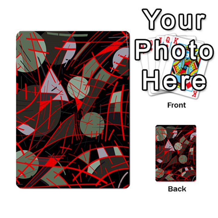 Artistic abstraction Multi-purpose Cards (Rectangle) 