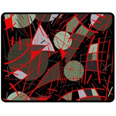 Artistic Abstraction Fleece Blanket (medium) 