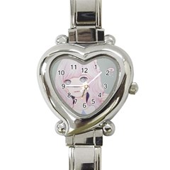 Bububun Heart Italian Charm Watch