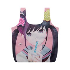 Sweet Boredom Full Print Recycle Bags (m)  by kaoruhasegawa