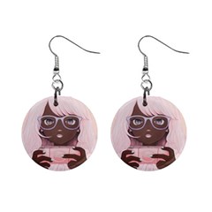 Gamergirl 3 P Mini Button Earrings