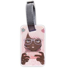 Gamergirl 3 P Luggage Tags (two Sides) by kaoruhasegawa