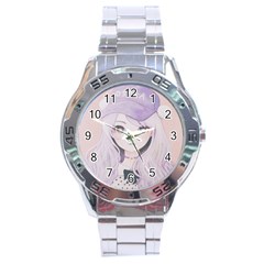 Ricehime Stainless Steel Analogue Watch