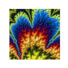 Amazing Special Fractal 25a Small Satin Scarf (square) by Fractalworld