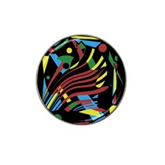 Optimistic Abstraction Hat Clip Ball Marker (4 Pack)