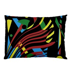 Optimistic Abstraction Pillow Case (two Sides) by Valentinaart