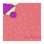 Pink abstraction Medium Glasses Cloth (2-Side) Front