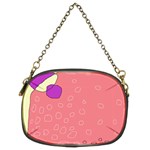 Pink abstraction Chain Purses (Two Sides)  Back