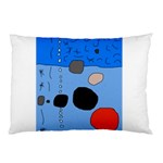 Blue abstraction Pillow Case (Two Sides) Front