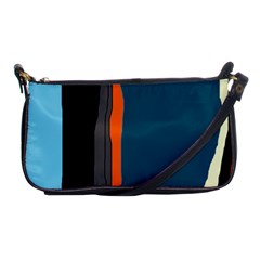 Colorful Lines  Shoulder Clutch Bags by Valentinaart