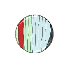 Decorative lines Hat Clip Ball Marker