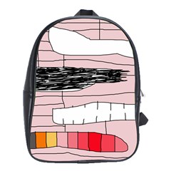 Worms School Bags (xl)  by Valentinaart