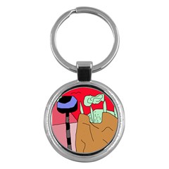 Imaginative Abstraction Key Chains (round)  by Valentinaart