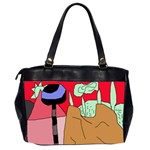 Imaginative abstraction Office Handbags (2 Sides)  Back