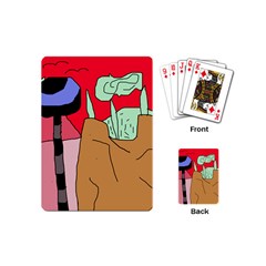 Imaginative Abstraction Playing Cards (mini)  by Valentinaart