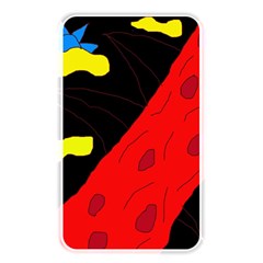 Red Abstraction Memory Card Reader