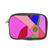 Pink Abstraction Coin Purse by Valentinaart