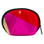 Colorful abstraction Accessory Pouches (Medium)  Back