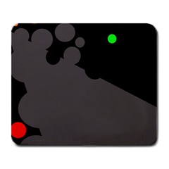 Colorful Dots Large Mousepads by Valentinaart