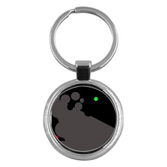 Colorful Dots Key Chains (round) 