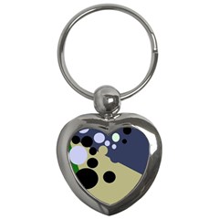 Elegant Dots Key Chains (heart)  by Valentinaart