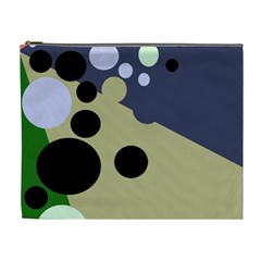 Elegant Dots Cosmetic Bag (xl)