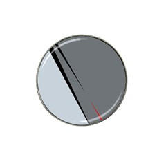 Elegant Gray Hat Clip Ball Marker (10 Pack)
