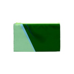 Green Design Cosmetic Bag (xs) by Valentinaart