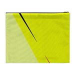 Yellow design Cosmetic Bag (XL) Back