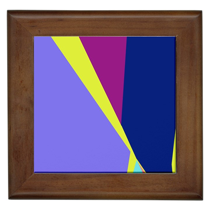 Geometrical abstraction Framed Tiles