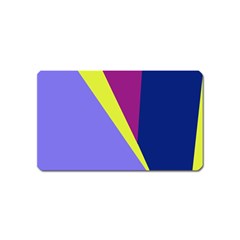 Geometrical Abstraction Magnet (name Card)