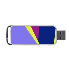 Geometrical Abstraction Portable Usb Flash (two Sides) by Valentinaart