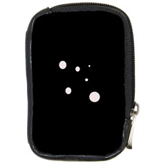 White Dots Compact Camera Cases by Valentinaart