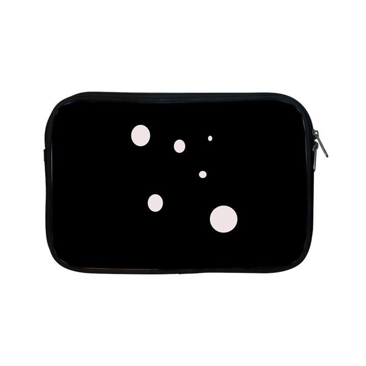 White dots Apple iPad Mini Zipper Cases