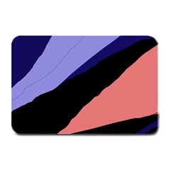 Purple And Pink Abstraction Plate Mats by Valentinaart